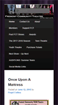 Mobile Screenshot of fremontcommunitytheatre.org